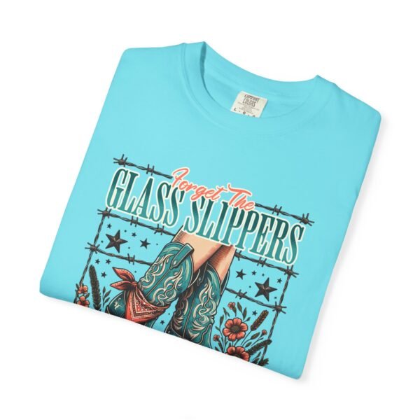 Princess Wears Cowboy Boots Unisex T-Shirt, Forget Glass Slippers Tee, Comfort Colors Shirt, Western Princess Top, Gift for Cowgirl - Image 43