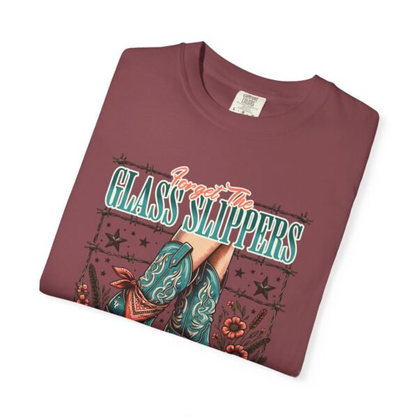 Princess Wears Cowboy Boots Unisex T-Shirt, Forget Glass Slippers Tee, Comfort Colors Shirt, Western Princess Top, Gift for Cowgirl - Image 85