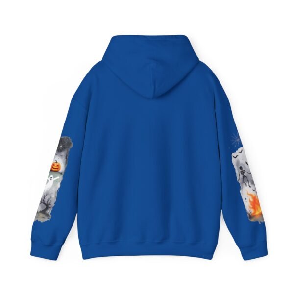 Halloween Spooky Scene Hoodie, Scary Gildan Sweatshirt, Halloween Print, Unisex Cozy Hoodie, Spooky Sweatshirt - Image 57