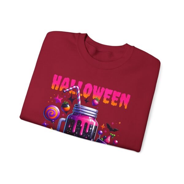 Halloween Sweets and Drink Unisex Sweatshirt, Ghouls and Ghosts Crewneck, Good Times Sweatshirt, Halloween - Image 72