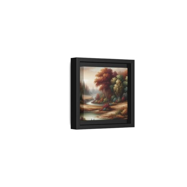 Canvas Wall Art, Beautiful Autumn Stream, Nature Landscape Decor, Framed Print, Multi-color Painting, Home Decor - Image 74