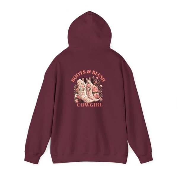Cowgirl Boots & Blush Unisex Hoodie, Western Theme Sweatshirt, Rodeo Cowgirl Gift, Country Style Pullover, Ranch Apparel, Southern Fashion - Image 25
