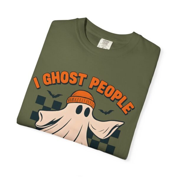 Ghost All Year Round Halloween Comfort Colors Unisex Tshirt, Scary Halloween Tee, Spooky Shirt, Funny Ghost Shirt, Halloween Costume Tee, - Image 31
