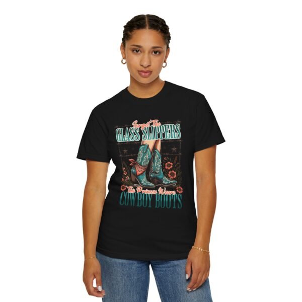 Princess Wears Cowboy Boots Unisex T-Shirt, Forget Glass Slippers Tee, Comfort Colors Shirt, Western Princess Top, Gift for Cowgirl - Image 66