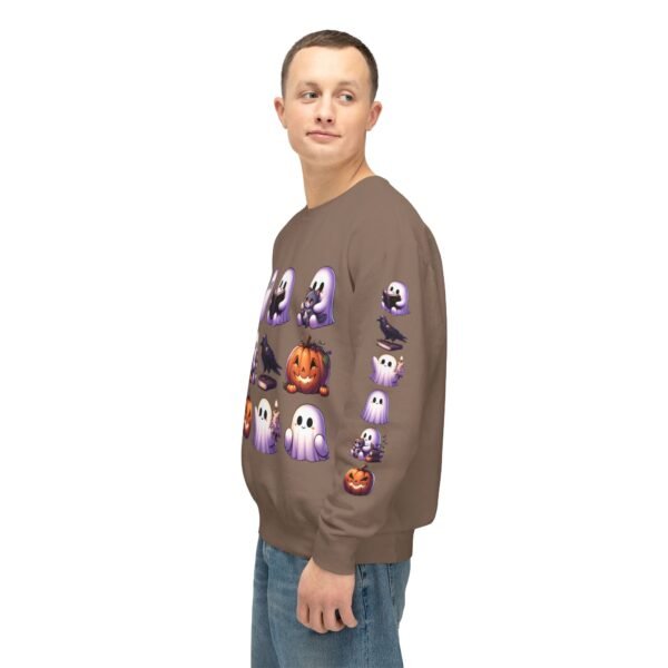 Ghost, Cats and Raven Edgar Allen Poe Halloween Sweatshirt, Spooky Book Lover Gift, Comfort Colors Crewneck - Image 30