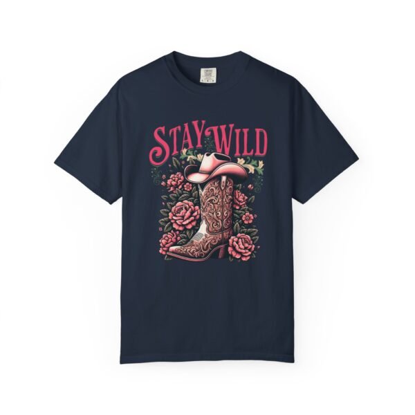 Stay Wild Cowgirl Unisex Garment-Dyed T-shirt, Comfort Colors Tee, Western Style Shirt, Boho Graphic Top, Rodeo Apparel - Image 59