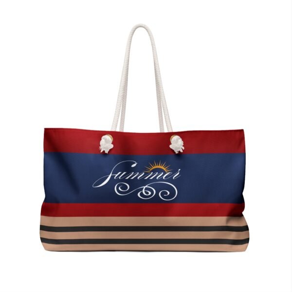 Weekender Bag, Beach Tote, Travel Duffel - Image 2
