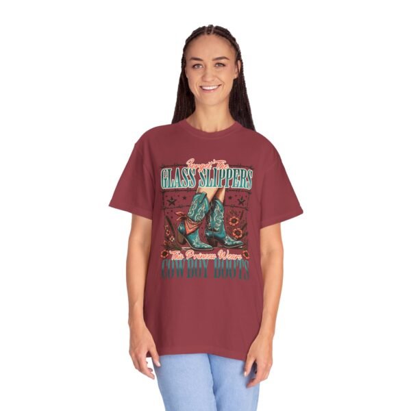 Princess Wears Cowboy Boots Unisex T-Shirt, Forget Glass Slippers Tee, Comfort Colors Shirt, Western Princess Top, Gift for Cowgirl - Image 107