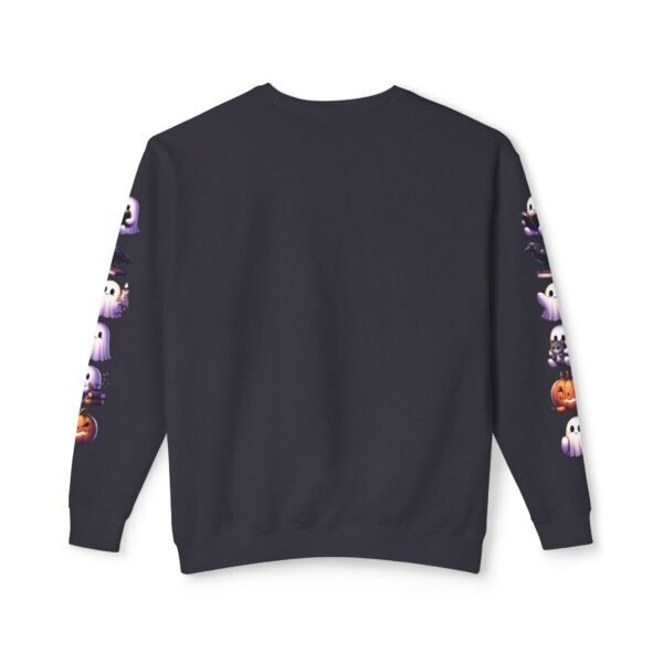 Ghost, Cats and Raven Edgar Allen Poe Halloween Sweatshirt, Spooky Book Lover Gift, Comfort Colors Crewneck - Image 68