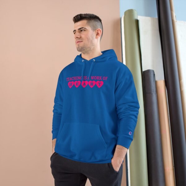 Teacher Appreciation Champion Hoodie, Gift for Educator, Teaching is a Work of Heart - Image 15