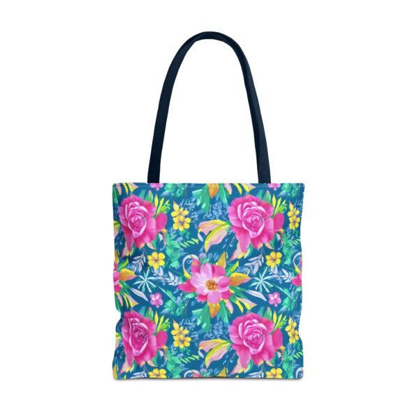 Floral Tote Bag, Colorful Flower Canvas Shopping Bag, Botanical Print Beach Tote, Reusable Grocery Bag, Gift for Garden Lovers - Image 58