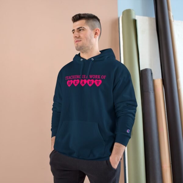 Teacher Appreciation Champion Hoodie, Gift for Educator, Teaching is a Work of Heart - Image 19