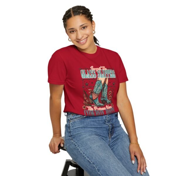 Princess Wears Cowboy Boots Unisex T-Shirt, Forget Glass Slippers Tee, Comfort Colors Shirt, Western Princess Top, Gift for Cowgirl - Image 116