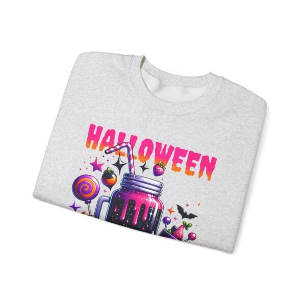 Halloween Sweets and Drink Unisex Sweatshirt, Ghouls and Ghosts Crewneck, Good Times Sweatshirt, Halloween - Image 12