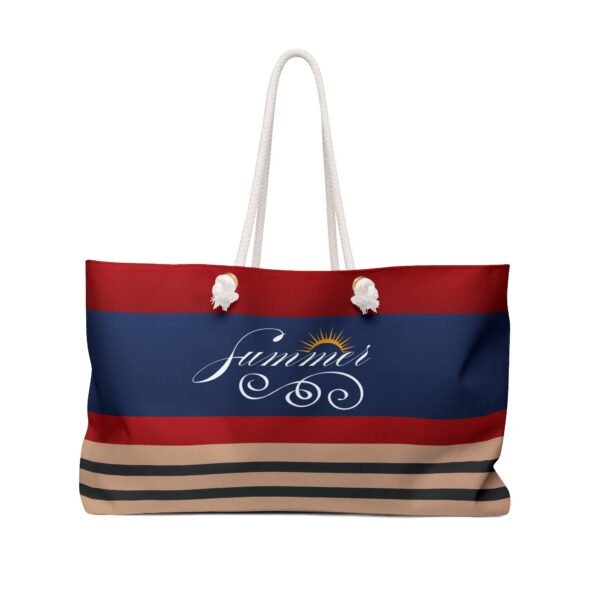 Weekender Bag, Beach Tote, Travel Duffel