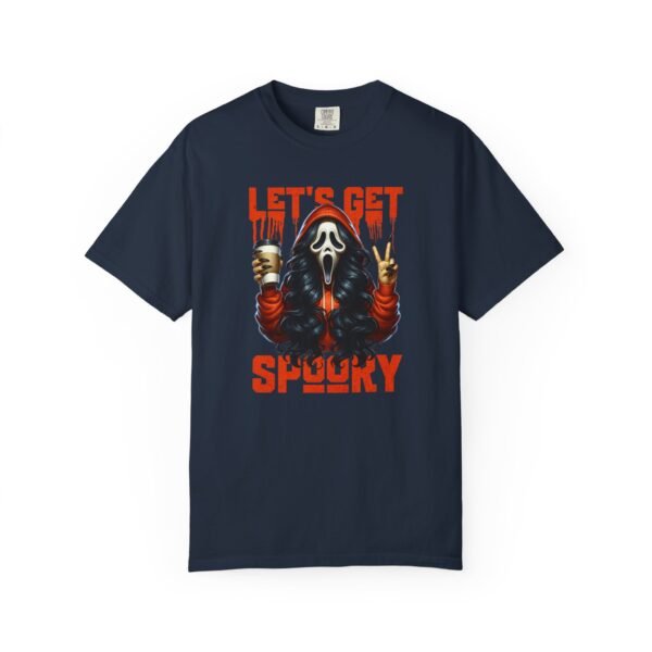 Let's Get Spooky Halloween Girl Comfort Colors T-Shirt, Coffee Lover Tee, Unisex Garment-Dyed Shirt - Image 60