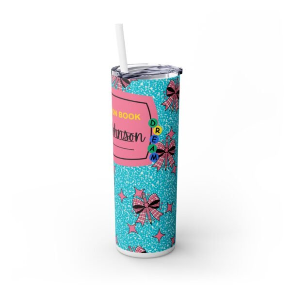 Blue Composition Book Tumbler, Teacher Gift, Back to School, Personalizable - Image 6