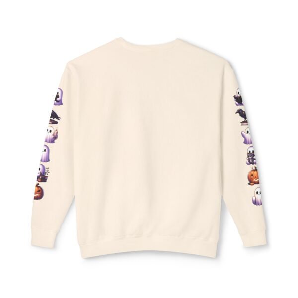 Ghost, Cats and Raven Edgar Allen Poe Halloween Sweatshirt, Spooky Book Lover Gift, Comfort Colors Crewneck - Image 8