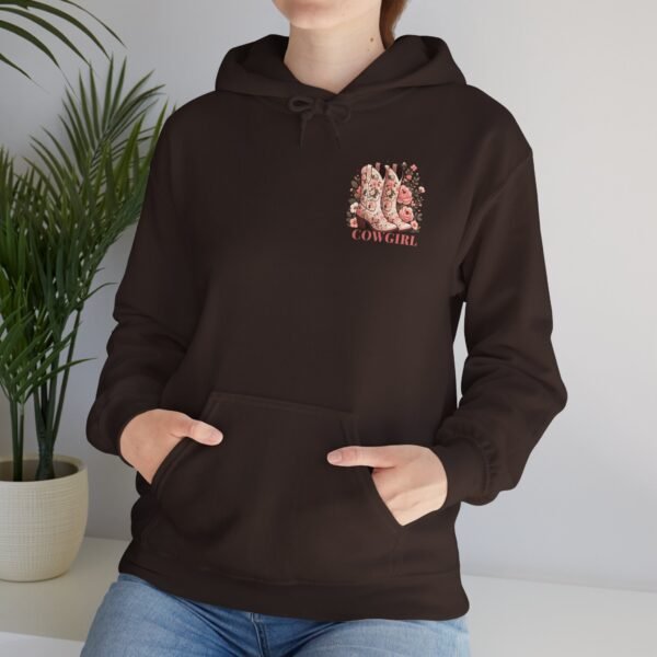 Cowgirl Boots & Blush Unisex Hoodie, Western Theme Sweatshirt, Rodeo Cowgirl Gift, Country Style Pullover, Ranch Apparel, Southern Fashion - Image 35
