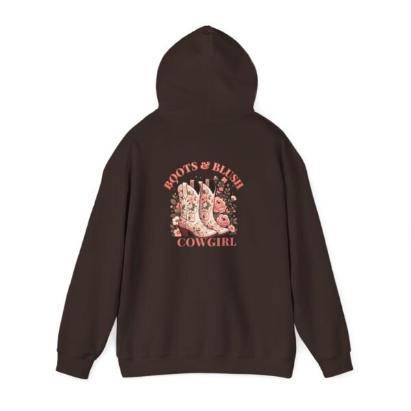 Cowgirl Boots & Blush Unisex Hoodie, Western Theme Sweatshirt, Rodeo Cowgirl Gift, Country Style Pullover, Ranch Apparel, Southern Fashion - Image 32