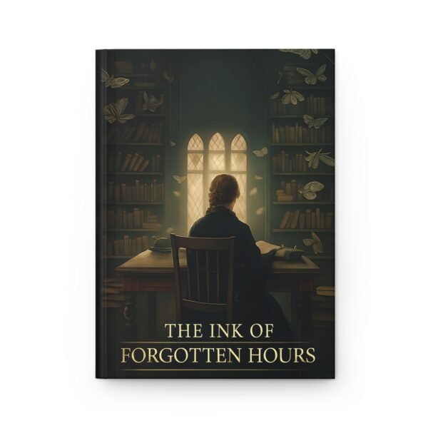 Matte Hardcover Journal, the ink of forgotten hours, Diary Notebook, Writing Journal, Gift for Writers, Poetry Journal - Image 5
