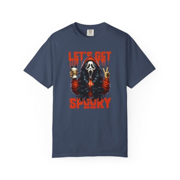 Let's Get Spooky Halloween Girl Comfort Colors T-Shirt, Coffee Lover Tee, Unisex Garment-Dyed Shirt - Image 36