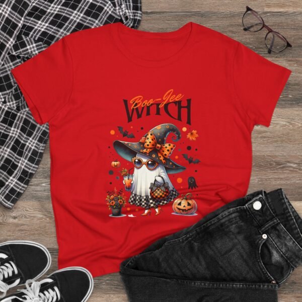 Witchy Tee, Halloween Women's T-Shirt, Boo-Jee Gildan Top, Wiccan Shirt, Pagan Clothing, Spooky Graphic Tee - Image 29