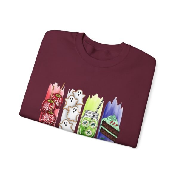 Bootiful Bites Halloween Sweatshirt, Unisex Gildan Crewneck Hoodie, Spooky Fall Clothing, Trick or Treat Apparel, Funny October Tee - Image 24