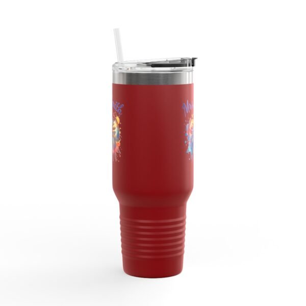 Personalized Teacher Insulated Travel Mug, Custom 40oz Tumbler Gift for Educators - Image 6