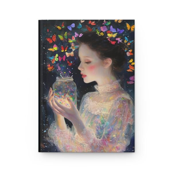 Butterfly Release Hardcover Journal Matte - Girls' Writing Diary, Colorful Butterflies Notebook, Nature Lover Gift, Earth Day Stationery, - Image 6