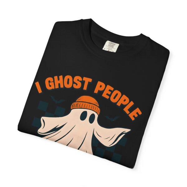 Ghost All Year Round Halloween Comfort Colors Unisex Tshirt, Scary Halloween Tee, Spooky Shirt, Funny Ghost Shirt, Halloween Costume Tee, - Image 55