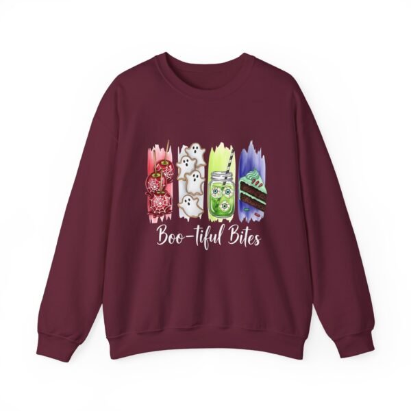Bootiful Bites Halloween Sweatshirt, Unisex Gildan Crewneck Hoodie, Spooky Fall Clothing, Trick or Treat Apparel, Funny October Tee - Image 22