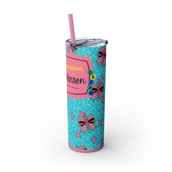 Blue Composition Book Tumbler, Teacher Gift, Back to School, Personalizable - Image 14