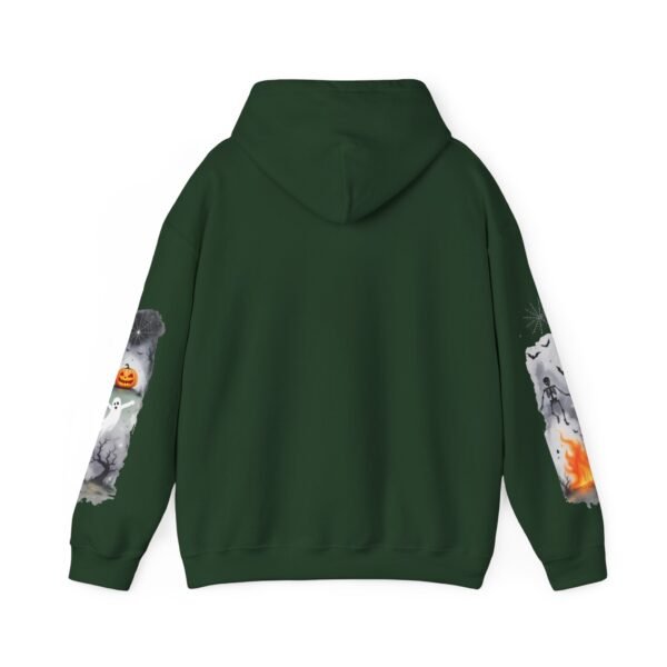 Halloween Spooky Scene Hoodie, Scary Gildan Sweatshirt, Halloween Print, Unisex Cozy Hoodie, Spooky Sweatshirt - Image 41