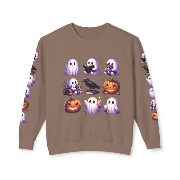 Ghost, Cats and Raven Edgar Allen Poe Halloween Sweatshirt, Spooky Book Lover Gift, Comfort Colors Crewneck - Image 25