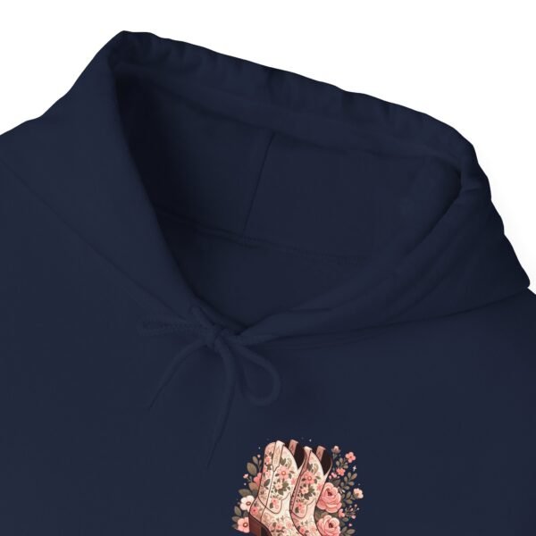 Cowgirl Boots & Blush Unisex Hoodie, Western Theme Sweatshirt, Rodeo Cowgirl Gift, Country Style Pullover, Ranch Apparel, Southern Fashion - Image 55