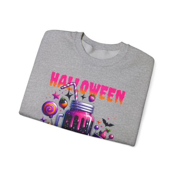 Halloween Sweets and Drink Unisex Sweatshirt, Ghouls and Ghosts Crewneck, Good Times Sweatshirt, Halloween - Image 17