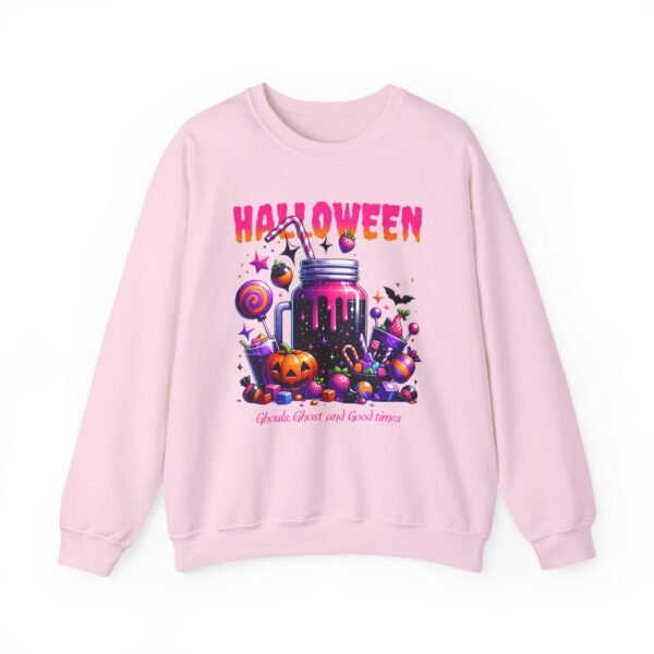 Halloween Sweets and Drink Unisex Sweatshirt, Ghouls and Ghosts Crewneck, Good Times Sweatshirt, Halloween - Image 60