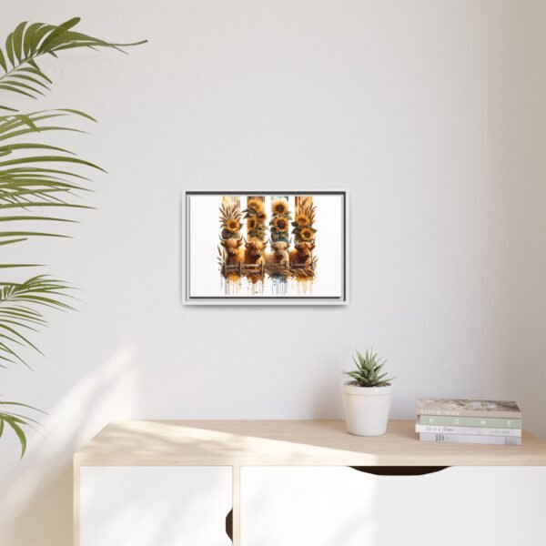 Highland Cow Sunflower Wall Art, Canvas Print, Framed Wall Decor, Farmhouse Home Decor, Country Living Room Decor - Image 71