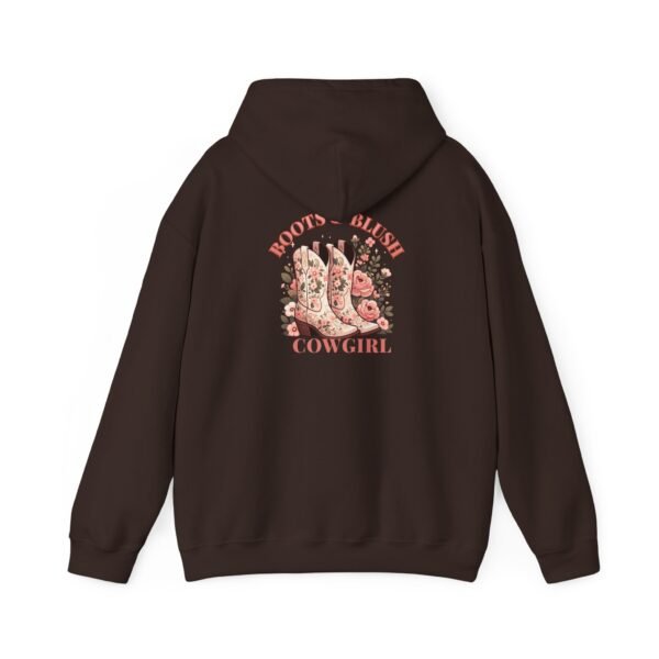 Cowgirl Boots & Blush Unisex Hoodie, Western Theme Sweatshirt, Rodeo Cowgirl Gift, Country Style Pullover, Ranch Apparel, Southern Fashion - Image 31