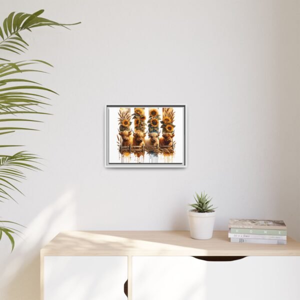 Highland Cow Sunflower Wall Art, Canvas Print, Framed Wall Decor, Farmhouse Home Decor, Country Living Room Decor - Image 39