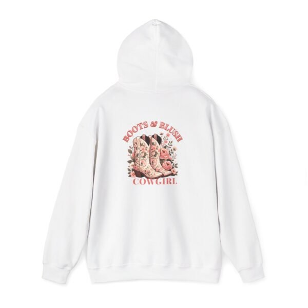 Cowgirl Boots & Blush Unisex Hoodie, Western Theme Sweatshirt, Rodeo Cowgirl Gift, Country Style Pullover, Ranch Apparel, Southern Fashion - Image 11