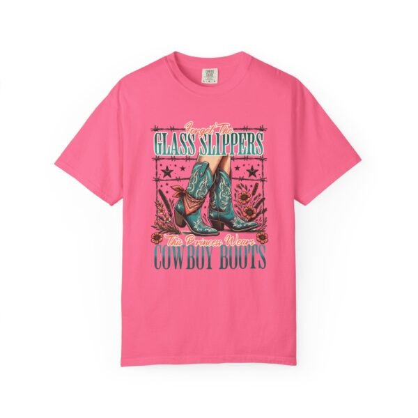 Princess Wears Cowboy Boots Unisex T-Shirt, Forget Glass Slippers Tee, Comfort Colors Shirt, Western Princess Top, Gift for Cowgirl - Image 76
