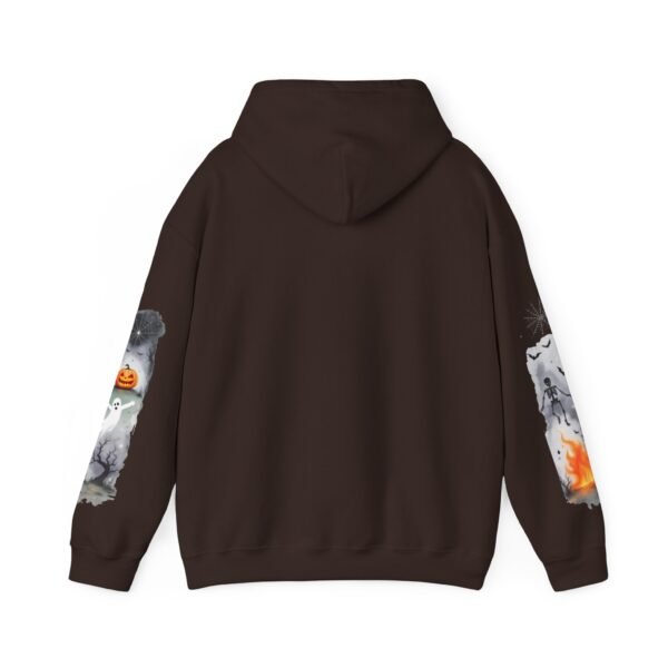 Halloween Spooky Scene Hoodie, Scary Gildan Sweatshirt, Halloween Print, Unisex Cozy Hoodie, Spooky Sweatshirt - Image 26