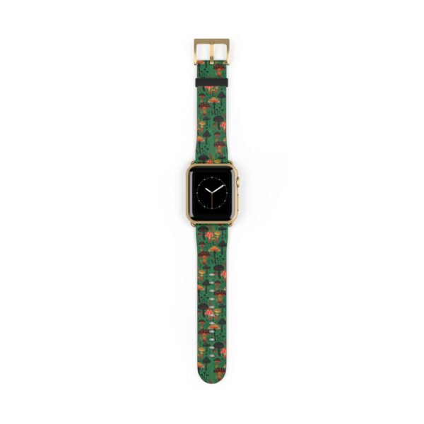 Mushroom Pattern Watch Band, Cottage Core Apple watch Band - Image 17