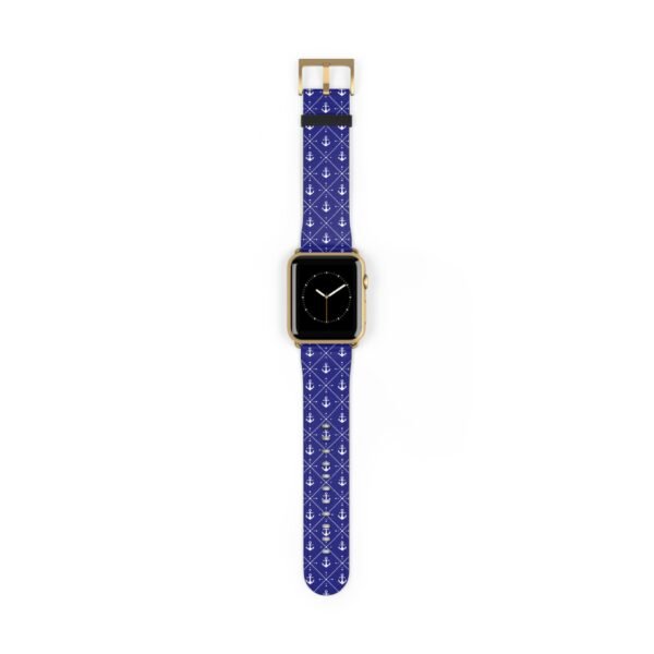 Nautical Anchor Watch Band, Apple Watch Accessory, Different Sizes and Colors, Anchor Design, Nautical Apple Watch Strap, Customizable Watch - Image 25