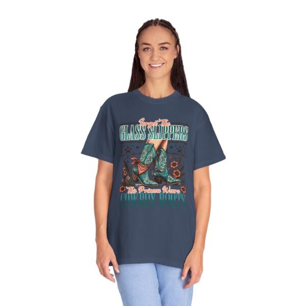 Princess Wears Cowboy Boots Unisex T-Shirt, Forget Glass Slippers Tee, Comfort Colors Shirt, Western Princess Top, Gift for Cowgirl - Image 51