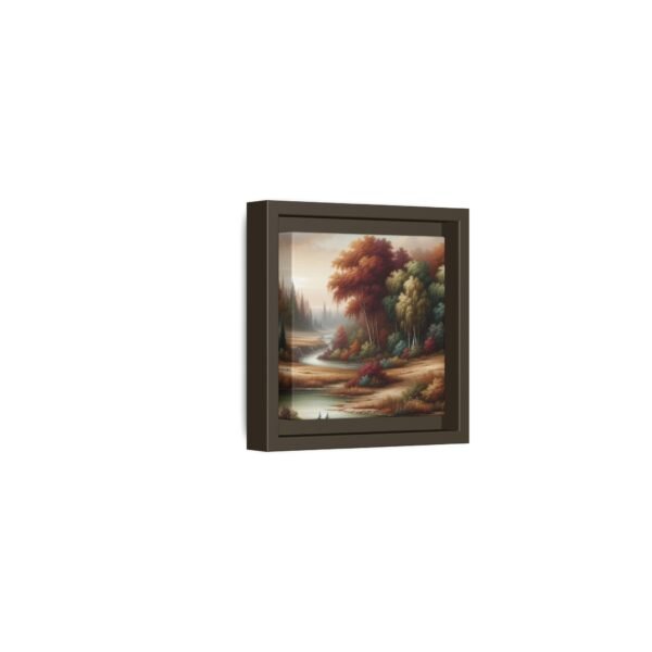 Canvas Wall Art, Beautiful Autumn Stream, Nature Landscape Decor, Framed Print, Multi-color Painting, Home Decor - Image 78