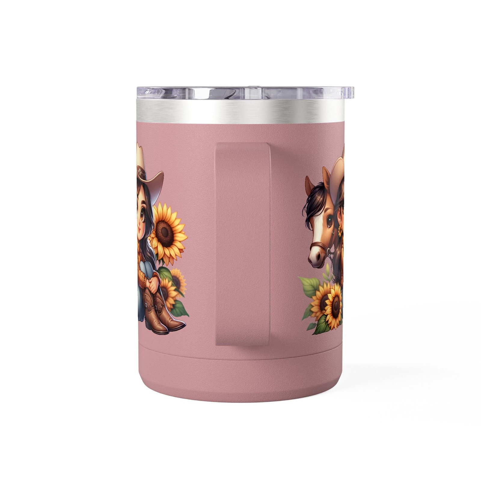 Cowgirl and Horse Coffee Mug Tumbler, Western Cowgirl Gift, Horse Lover Gift, 15oz Mug, Cowgirl Decor, Cowgirl Coffee Cup - Image 78