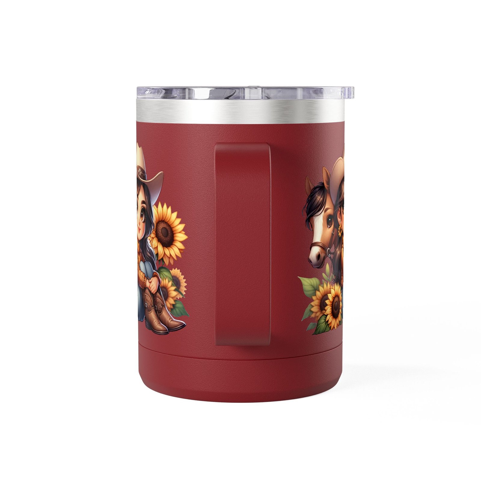 Cowgirl and Horse Coffee Mug Tumbler, Western Cowgirl Gift, Horse Lover Gift, 15oz Mug, Cowgirl Decor, Cowgirl Coffee Cup - Image 23